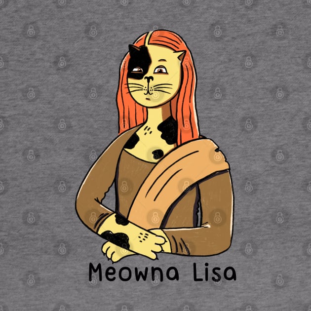 Meowna Lisa: Mona Lisa Cat by Yelda